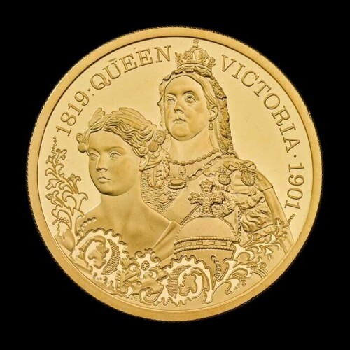 The Life of Queen Victoria 2026 2oz Gold Proof Trial Piece