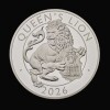 The Royal Tudor Beasts The Queen's Lion 2026 10oz Silver Proof Trial Piece
