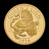 The Royal Tudor Beasts The Queen's Lion 2026 1oz Gold Proof Trial Piece