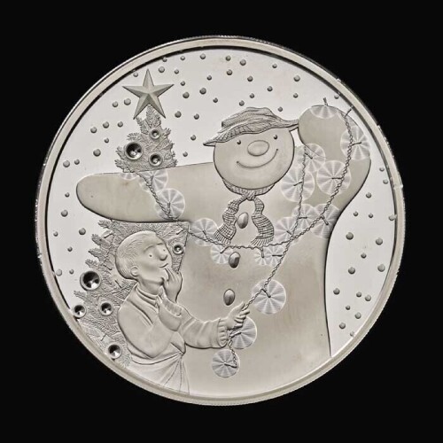 The Snowman&trade; 2025 1kg Silver Proof Trial Piece
