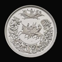 The Waterloo Medal &ndash; Victory 2025 1kg Silver Proof Trial Piece