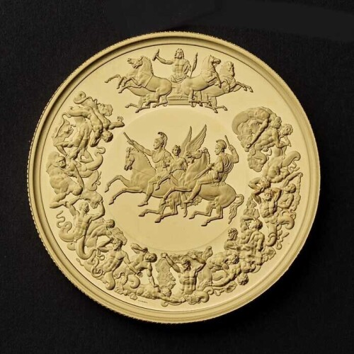 The Waterloo Medal &ndash; Victory 2025 2oz Gold Proof Trial Piece