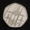 The Red Arrows 2025 50p Base Proof Trial Piece