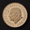 The Coat of Arms of His Majesty King Charles III 2025 &pound;5 Gold Proof Trial Piece - 2