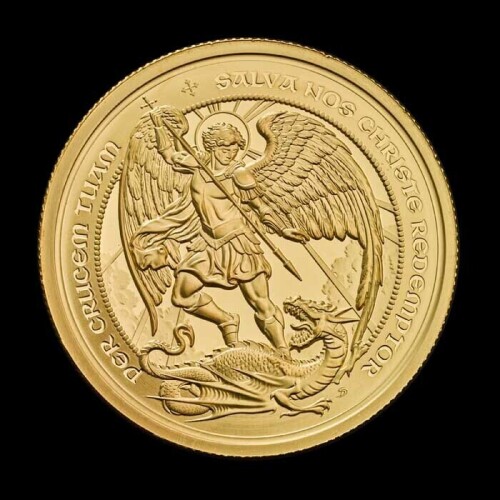 The Angel 2026 1oz Gold Proof Trial Piece