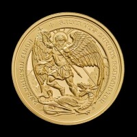 The Angel 2026 5oz Gold Proof Trial Piece