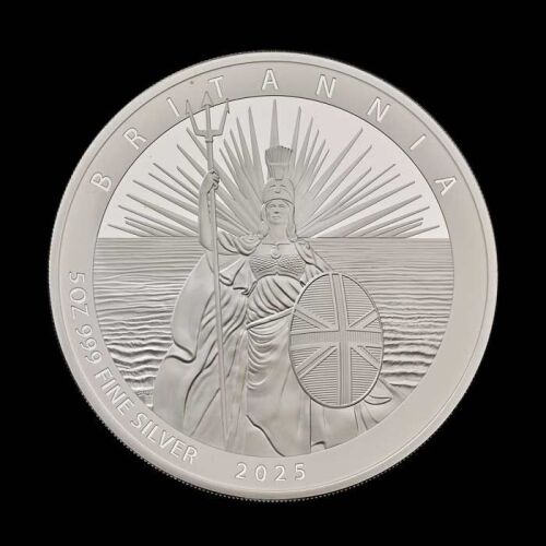 Britannia 2025 5oz Silver Proof Trial Piece