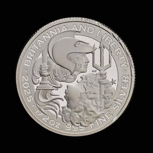 Britannia and Liberty 2025 1/2oz Silver Proof Trial Piece