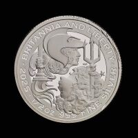 Britannia and Liberty 2025 1/2oz Silver Proof Trial Piece
