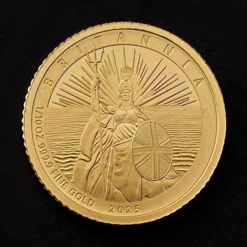 Britannia 2025 1/10oz Gold Proof Trial Piece
