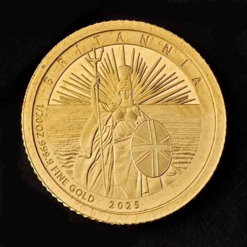 Britannia 2025 1/20oz Gold Proof Trial Piece
