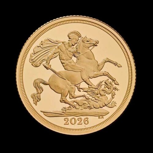 The Quarter-Sovereign 2026 Gold Proof Trial Piece