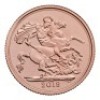 The Sovereign 2019 Gold Bullion Die Trial Piece