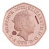 The 50th Anniversary of Decimal Day 2021 50p Strike on the Day Gold Proof Die Trial Piece - 2