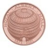 The 150th Anniversary of the Royal Albert Hall 2021 &pound;5 Gold Proof Die Trial Piece