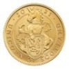 The Queen&rsquo;s Beasts 2021 UK 1/4oz Reverse Frosted Gold Proof Complete Set (10 pieces) Die Trial Piece Set - 8