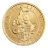 The Queen&rsquo;s Beasts 2021 UK 1/4oz Reverse Frosted Gold Proof Complete Set (10 pieces) Die Trial Piece Set - 9