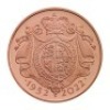 The Platinum Jubilee of Her Majesty The Queen 2022 &pound;5 Gold Proof Die Trial Piece