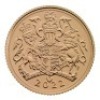 The Sovereign 2022 Gold Bullion Die Trial Piece