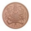 The Five-Sovereign Piece 2022 Gold Proof Die Trial Piece