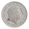The Platinum Jubilee of Her Majesty the Queen 2022 Definitive 2p Platinum Proof Die Trial Piece - 2