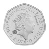 The Platinum Jubilee of Her Majesty the Queen 2022 Definitive 50p Platinum Proof Die Trial Piece - 2
