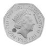 Her Majesty the Queen Platinum Jubilee 2022 50p Platinum Proof Die Trial Piece - 2