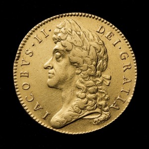 1688 James II Five Guinea