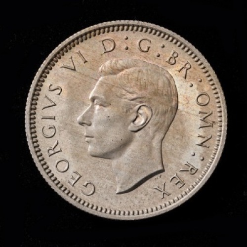 1947 Proof Sixpence