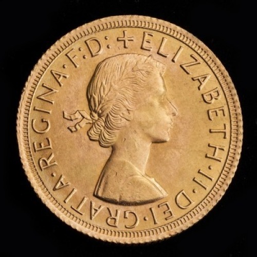 1965, 1974 and 2001 Sovereign Three-Coin Set
