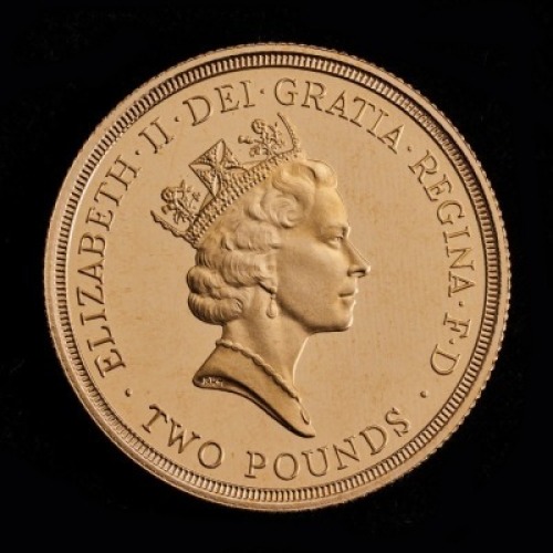 1986 Gold Proof &pound;2