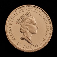 1989 Britannia Gold Proof 1/10oz