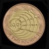 2001 Wireless Bridges the Atlantic &pound;2 Gold Proof Coin - 2