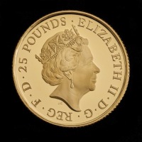 2019 Falcon of the Plantagenets Gold Proof &pound;25