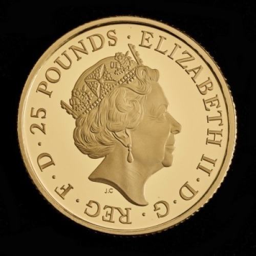 2020 White Lion of Mortimer Gold Proof &pound;25