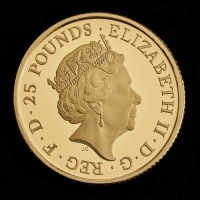 2020 White Lion of Mortimer Gold Proof &pound;25