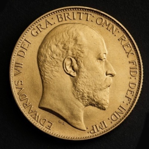 1902 Edward VII Matt Proof Double-Sovereign