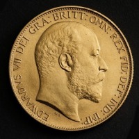 1902 Edward VII Matt Proof Double-Sovereign