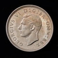 1947 Proof Sixpence