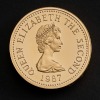 1987 Jersey Gold Proof £1 - 2