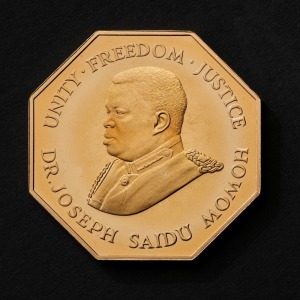 Sierra Leone Bicentenary of Independence Gold Proof Coin