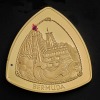 1997 Bermuda $180 Triangular 5oz Gold Proof Coin - 2