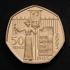 100th Anniversary of Women’s Social & Political Union 2003 Gold Proof 50p Coin - 2