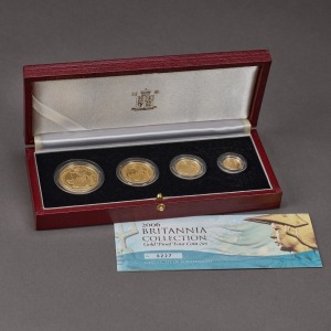2006 Britannia Gold Proof Four-Coin Set