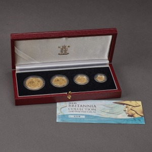 2006 Britannia Gold Proof Four-Coin Set