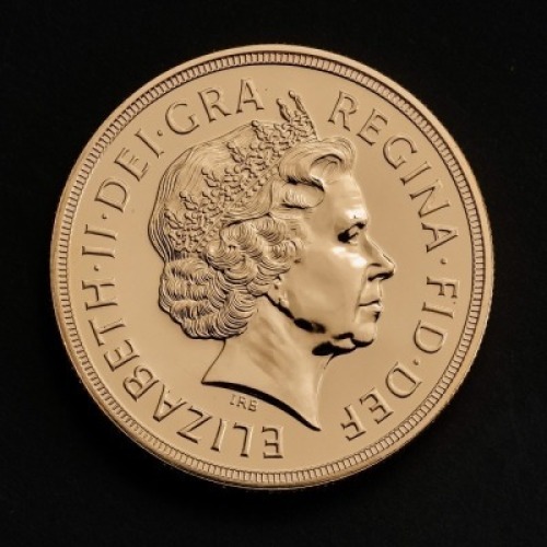 2007 Gold Brilliant Uncirculated Five-Sovereign Piece