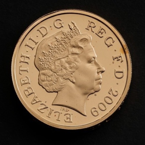 2008 Shield of Royal Arms Gold Proof &pound;1 Coin