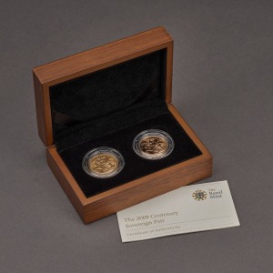 2009 Centenary Two-Coin Sovereign Set