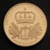 2010 Restoration of the Monarchy UK &pound;5 Gold Proof Coin - 2