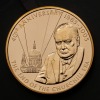 40th Anniversary of the Death of Sir Winston Churchill £25 Gold Medallion